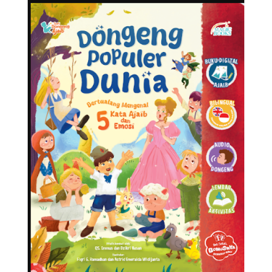 DONGENG POPULER DUNIA: BERTUALANG MENGENAL 5 KATA AJAIB DAN EMOSI