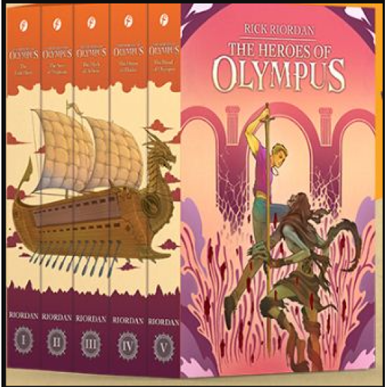 BOX SET THE HEROES OF OLYMPUS