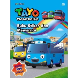 Tayo the Little Bus: Buku Stiker dan Mewarnai Tayo the Little Bus: Buku Stiker dan Mewarnai
