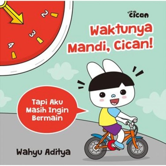 Fun Cican : Waktunya Mandi, Cican! (Boardbook)