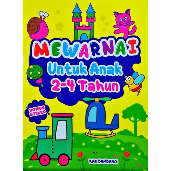 Mewarnai Untuk Anak 2-4 Tahun