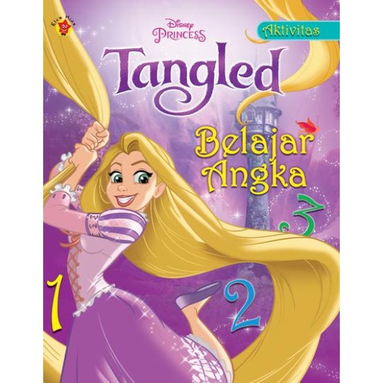 Aktivitas Disney Tangled : Belajar Angka