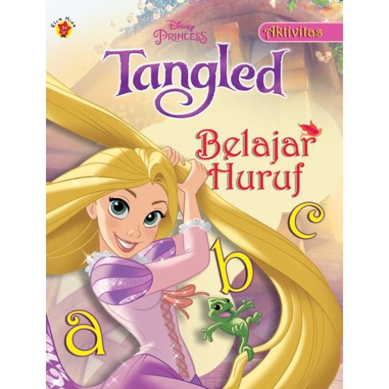 Aktivitas Disney Tangled : Belajar Huruf