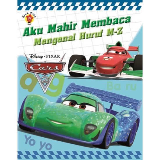 Aku Mahir Membaca Mengenal Huruf M-Z CARS 2