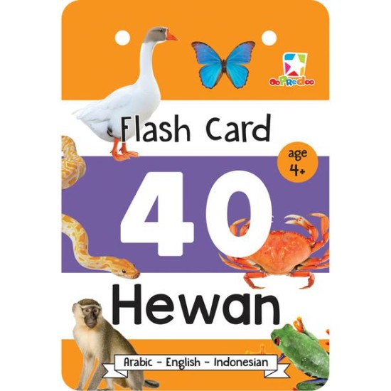 Opredo Flash Card Hijaiah: 40 Hewan