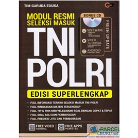 Modul Resmi Seleksi Masuk TNI Polri ( Plus CD)