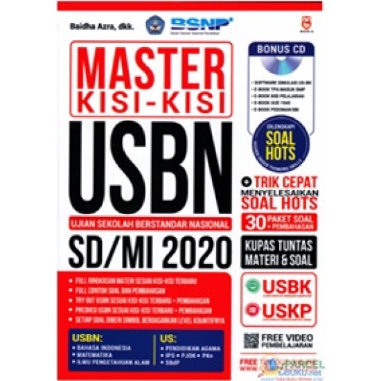 Master Kisi-Kisi USBN SD/MI 2020 (Plus CD)