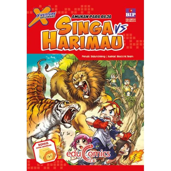 Educomics X-Venture Xplorers : Amukan Para Raja Singa Vs Harimau