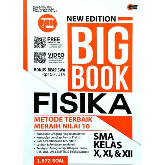 New Edition Big Book Fisika SMA Kelas 1, 2, 3