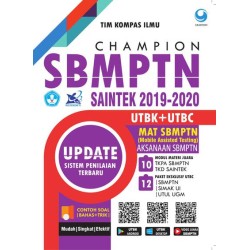 Champion SBMPTN SAINTEK 2019 -2020 Champion SBMPTN SAINTEK 2019 -2020