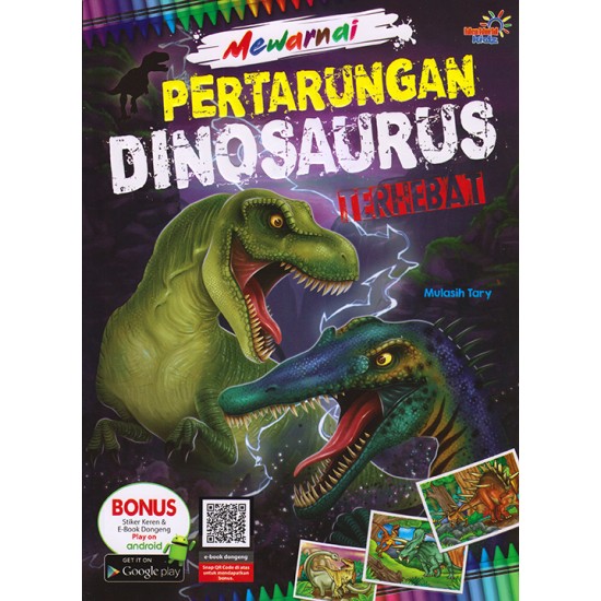 Mewarnai Pertarungan Dinosaurus Terhebat