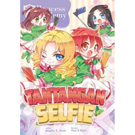 Komik Princess Academy: Tantangan Selfie