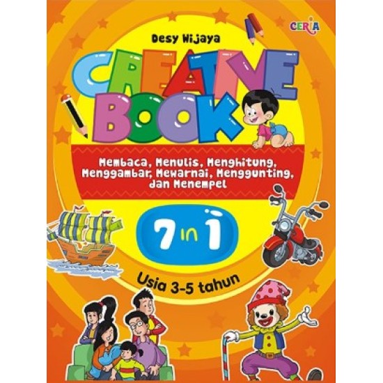 Creative Book 7 IN 1 Usia 3-5 Tahun