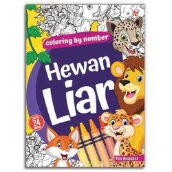 Coloring By Number Hewan Liar Coloring By Number Hewan Liar