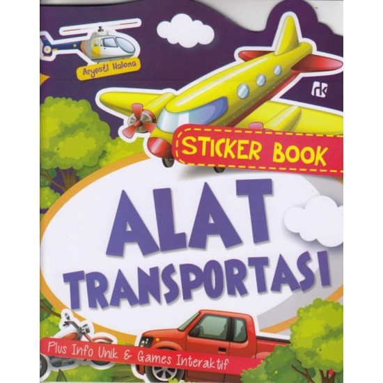 Sticker Book Alat Transportasi