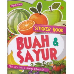 Sticker Book Buah & Sayur Sticker Book Buah & Sayur