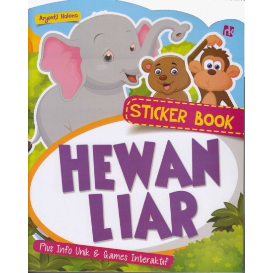 Sticker Book Hewan Liar