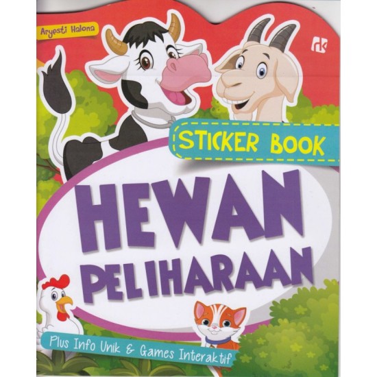 Sticker Book Hewan Peliharaan