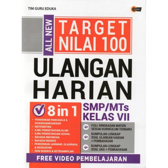 All New Target Nilai 100 Ulangan Harian SMP/MTS KELAS VII