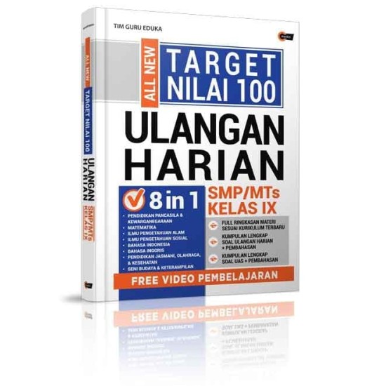 All New Target Nilai 100 Ulangan Harian SMP/MTs Kelas IX