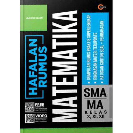 Buku SMA Hafalan Rumus Matematika SMA/MA Kelas X, XI, XII