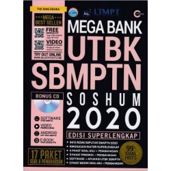 Mega Bank UTBK SBMPTN Soshum 2020 (Plus CD) Mega Bank UTBK SBMPTN Soshum 2020 (Plus CD)