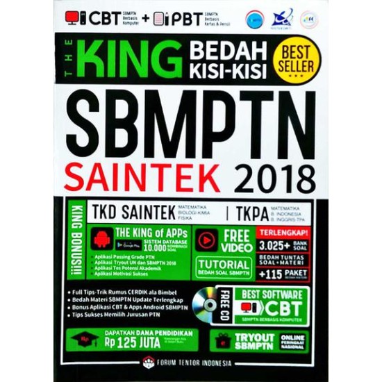 Sbmptn Saintek 2018: The King Bedah Kisi-Kisi