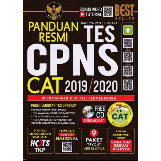 PANDUAN RESMI TES CPNS CAT 2019/2020+CD