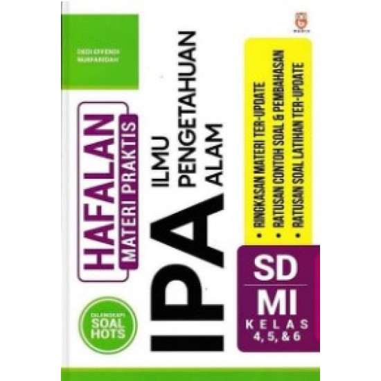 Hafalan Materi Praktis IPA SD/MI Kelas 4, 5 & 6