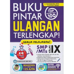 SMP/MTs Kelas IX: Buku Pintar Ulangan Terlengkap Semua Pelajaran SMP/MTs Kelas IX: Buku Pintar Ulangan Terlengkap Semua Pelajaran