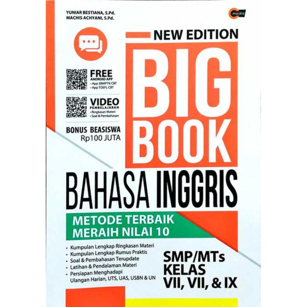 New Edition Big Book Bahasa Inggris SMP/MTs Kelas VII,VIII