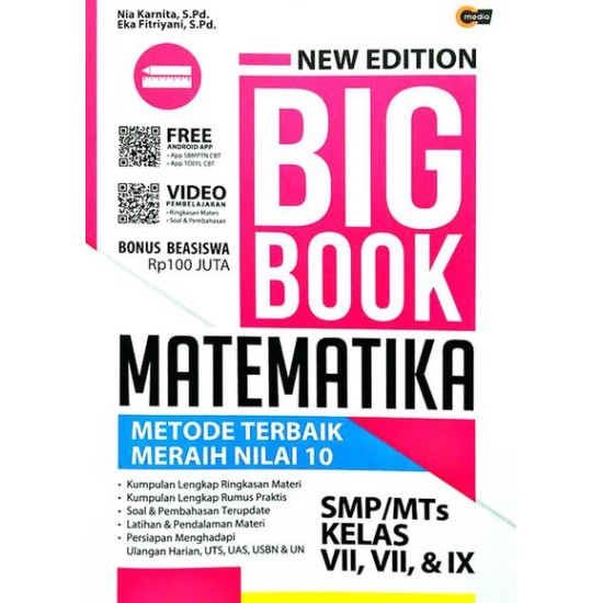 New Edition Big Book Matematika SMP/MTs Kelas 1, 2, 3