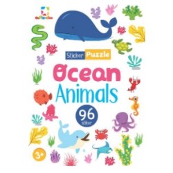 Opredo Sticker Puzzle - Ocean Animals Opredo Sticker Puzzle - Ocean Animals