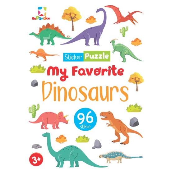 Opredo Sticker Puzzle - My Favorite Dinosaurs