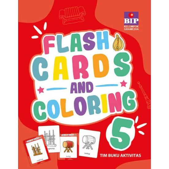 Flash Cards And Coloring 5