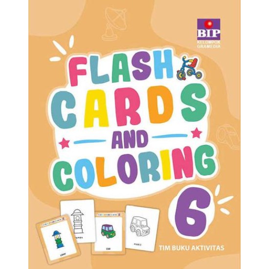 Flash Cards And Coloring 6