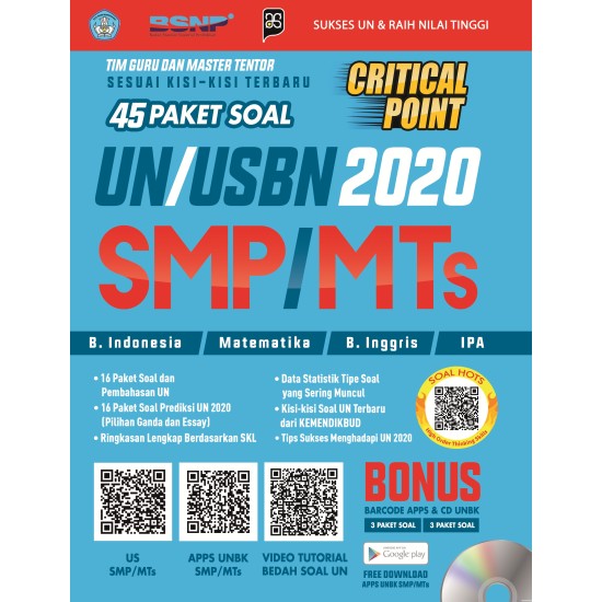 Critical Point UN USBN SMP/MTs 2020