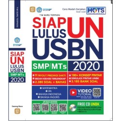 Siap UN Lulus USBN SMP/MTS 2020 (Free CD UNBK) Siap UN Lulus USBN SMP/MTS 2020 (Free CD UNBK)