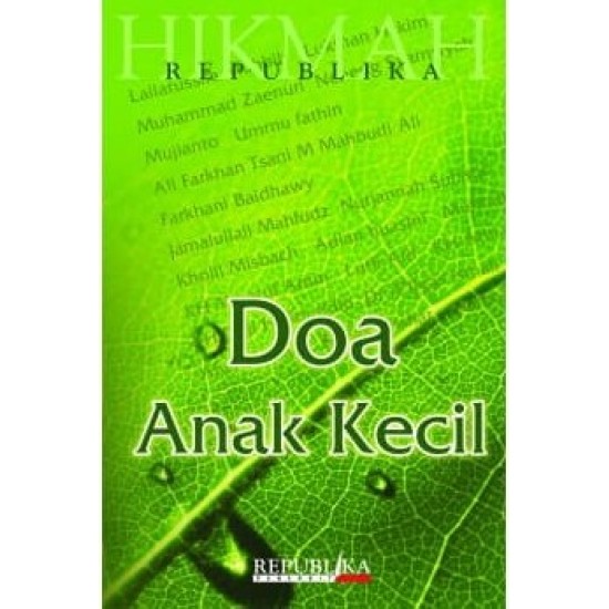 Doa Anak Kecil - Hikmah 6