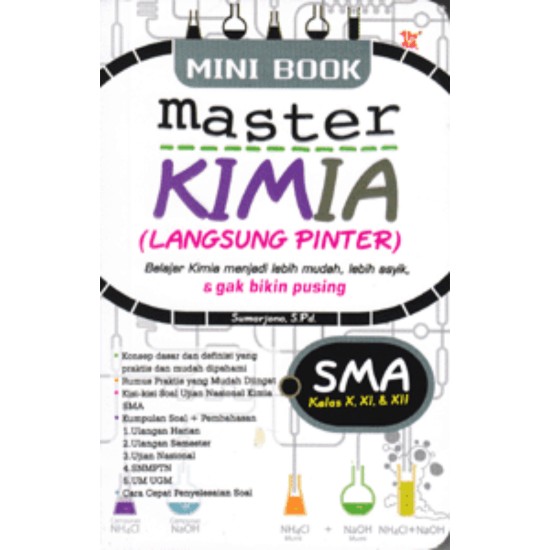 Mini Book Master Kimia (Langsung Pintar) SMA Kelas X, XI & XII