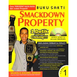 Buku Sakti Smackdown Property + Bonus Audio CD Buku Sakti Smackdown Property + Bonus Audio CD