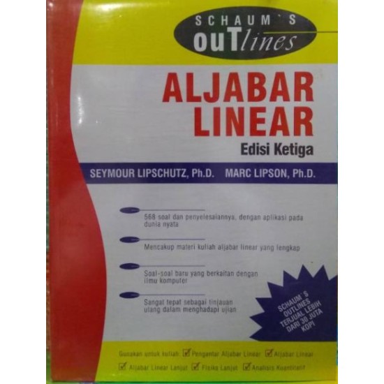 Schaum's : Aljabar Linear Edisi 2