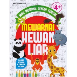 Mari Mewarnai Dengan Gembira : Mewarnai Hewan Liar Mari Mewarnai Dengan Gembira : Mewarnai Hewan Liar