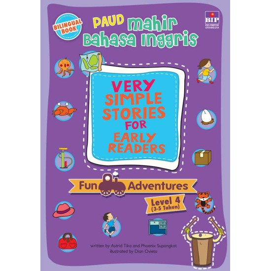 Paud Mahir Bahasa Inggris : Very Simple Stories For Early Readers - Animal Tales - Level 1