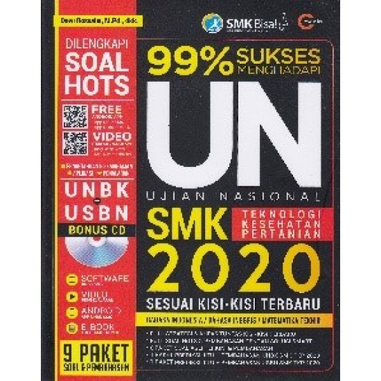 99% Sukses Menghadapi UN SMK TKP 2020 (PLUS CD)