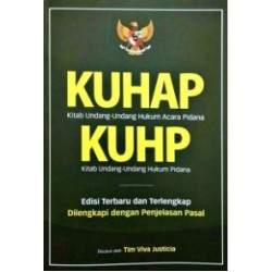 KUHAP, KUHP Edisi Terbaru&Terlengkap KUHAP, KUHP Edisi Terbaru&Terlengkap