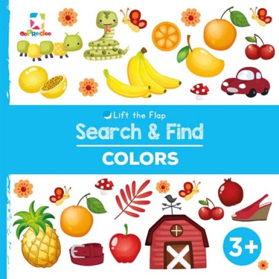 Opredo Lift the Flap Search & Find: Colors
