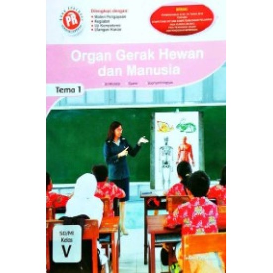 Sd/Mi Kl.V Pr Tematik Organ Gerak Hewan & Manusia Tema 1