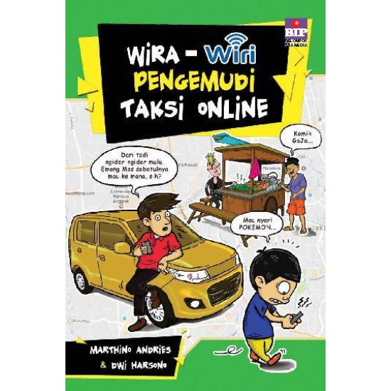 Wira-wiri Pengemudi Taksi Online