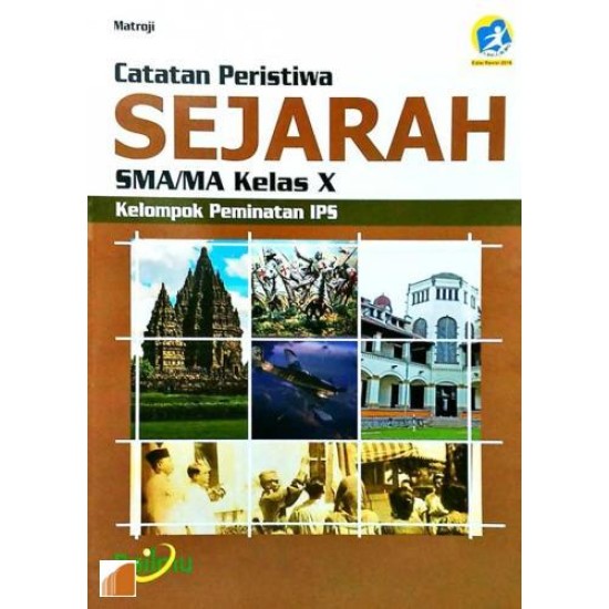 Sma/Ma Kls X Sejarah : Peminatan Kur 2013 Edisi Revisi 2016